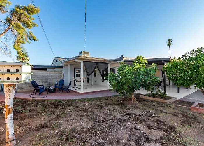New Midtown Modern With Backyard * Phoenix